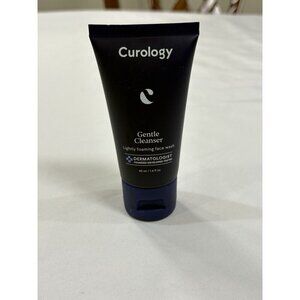 Curology Gentle Cleanser Lightly Foaming Face Wash, 1.4oz 40ml Sealed. Travel Sz